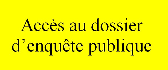 enquete publique