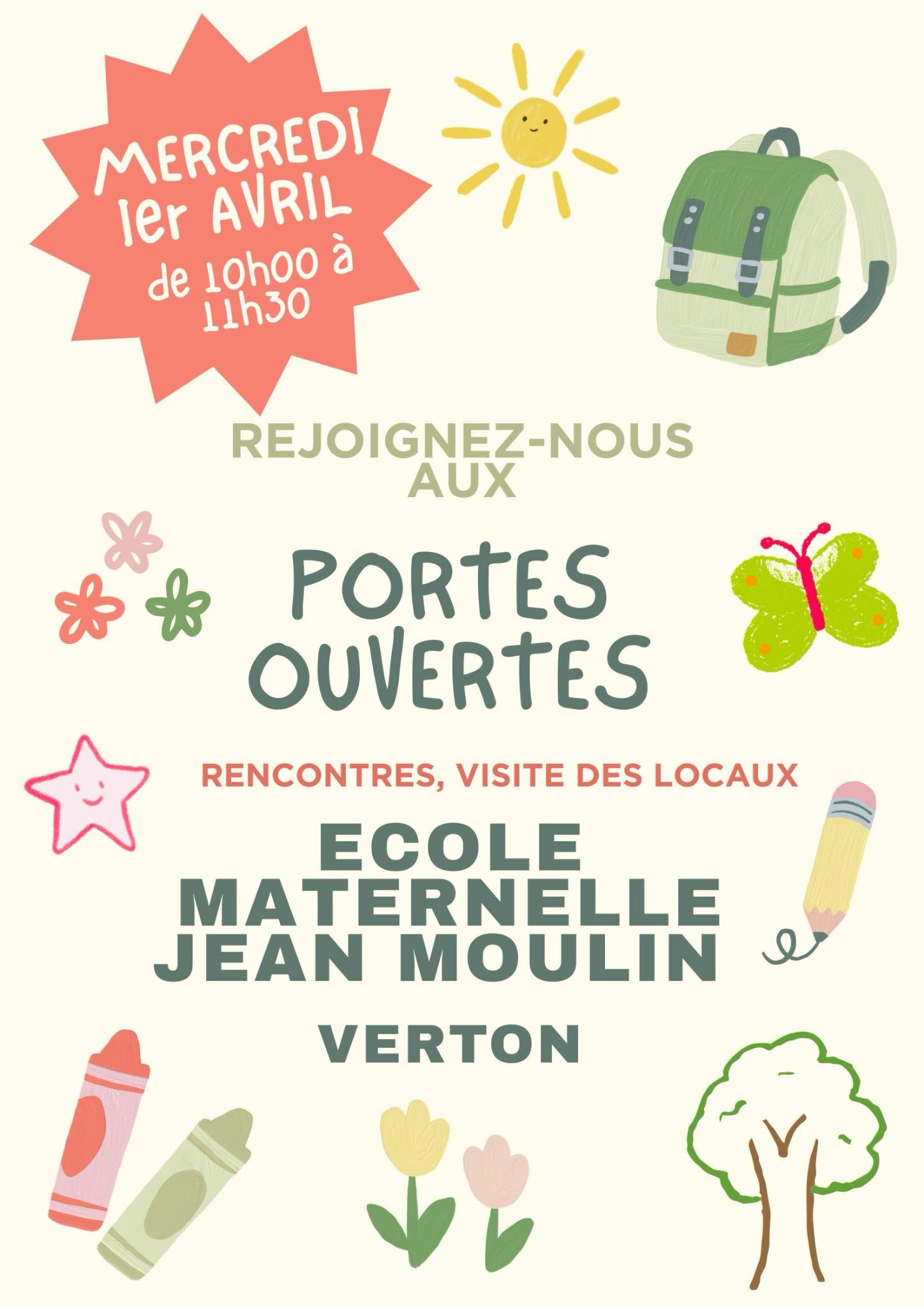 Portes ouvertes 2026 ECOLE